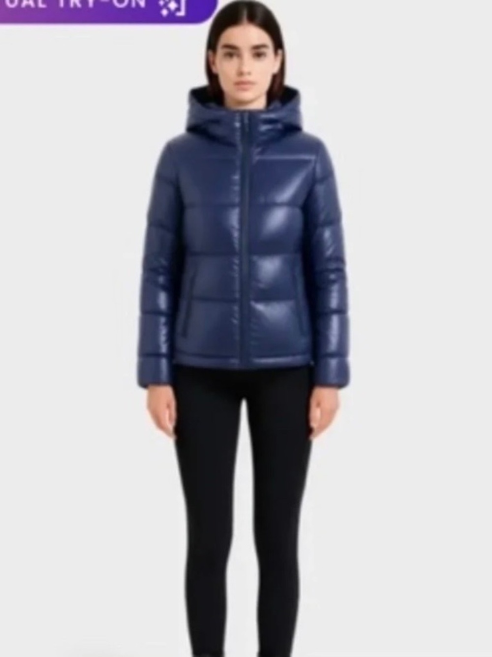 Rudsak Navy Down Reversible Puffer Coat